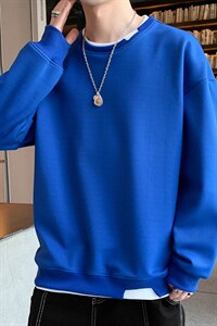 好质量！男士长袖t恤卫衣男秋季潮牌衣服学习潮流百搭W626图片