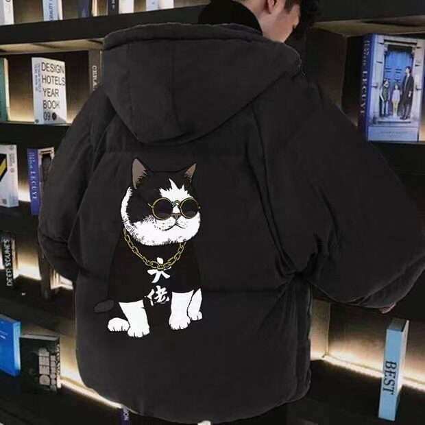 加厚新款面包连帽棉服保暖学生潮棉袄冬季棉衣男女外套TT638P70,男装棉衣,星座1013-5