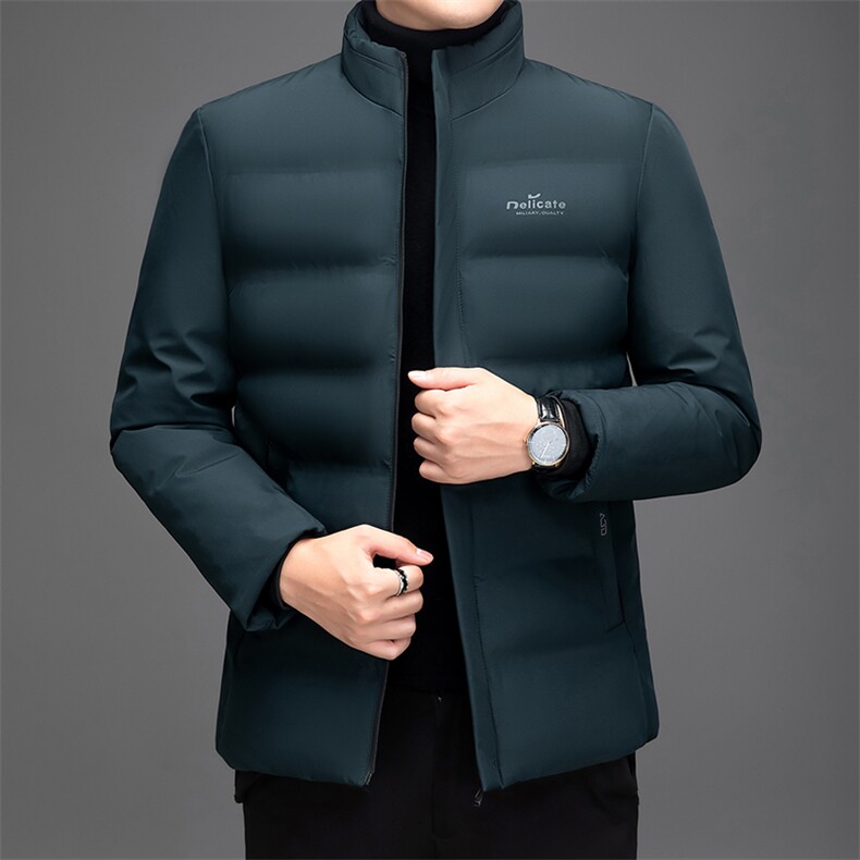 2025新款中年冬季棉服男立领短款羽绒棉衣加厚保暖防风外套上衣潮,男装棉衣,电商B212（原钱塘6029）