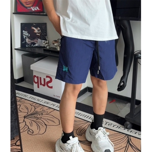 现货！多巴胺速干蝴蝶刺绣男女同款休闲短裤-EX50888-特批20图片