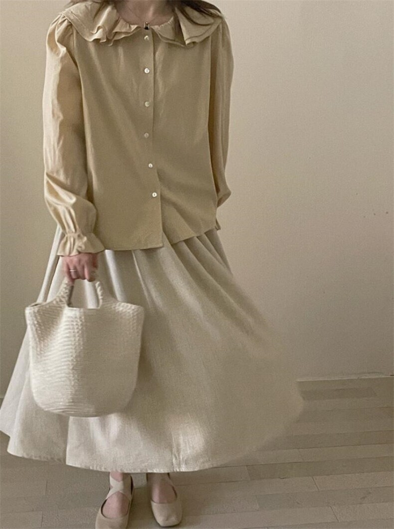 秋季新款双层娃娃领衬衣，其它，Comfort Zone 舒适区