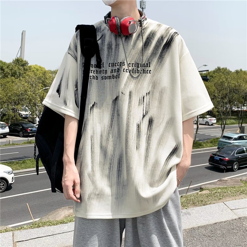2024春夏季新款男休闲圆领短袖T恤T5569P30,男装T恤,星座1116-2