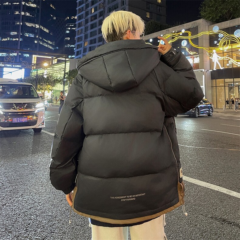 冬季新款新标潮牌白鸭绒外套羽绒服男女同款,男装羽绒服,星座1206（原A206）