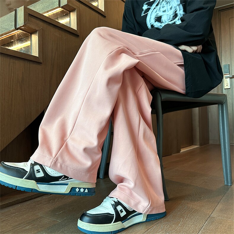 得物唯品二开~宽松山本卫裤休闲运动长裤A476特P38控65,男装休闲裤,电商A309