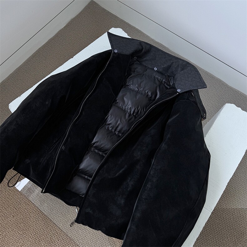 两面穿面包服带毛领W2791M-3XLP145,女包手腕包,电商C313