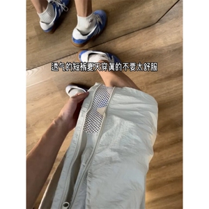 B221 美式ins高街暗黑宽松直筒拉链五分裤短裤 LK25533-特P28控49图片