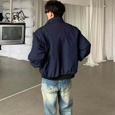美式ma1飞行员夹克外套男秋季高级感痞帅cleanfit短款翻领棒球服，男装夹克，星座1001-1