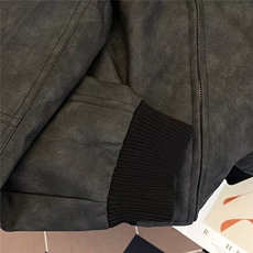 棒球服外套男2025春秋季新款美式高街字母皮衣痞帅夹克W6709/P76，男装夹克，星座506B