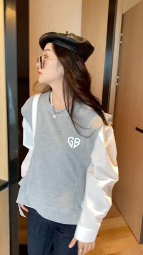 香丽迪秋装新款假两件小衫,女装其它,香丽迪1