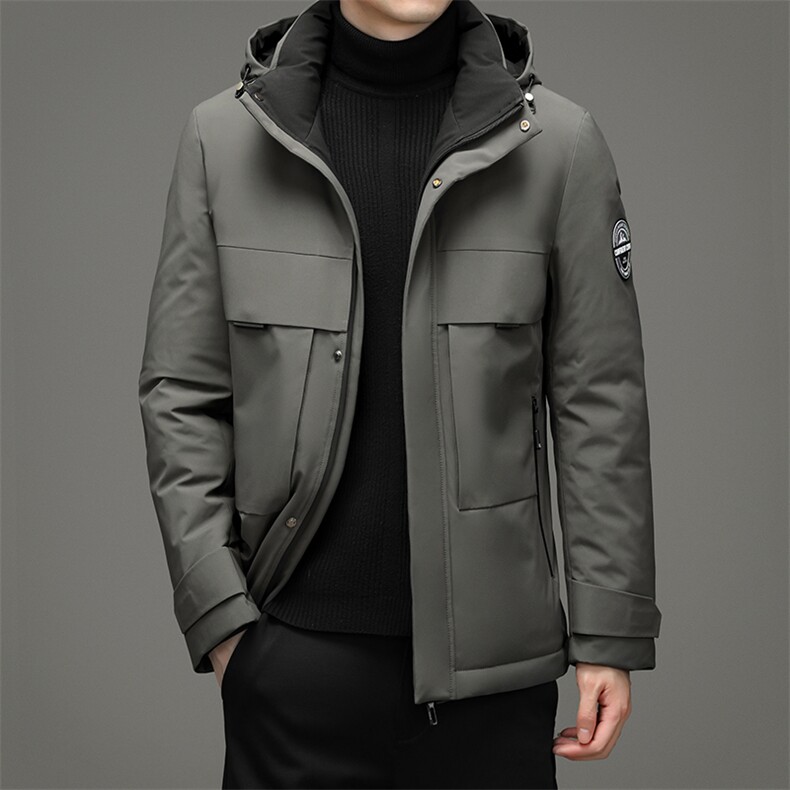 男士羽绒服新款潮流休闲厚款宽松连帽冬季羽绒外套SNDAF3319-P295,男装羽绒服,电商B212（原钱塘6029）