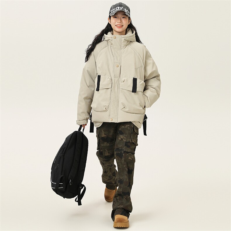 2025冬季新款男日系潮牌连帽白鸭绒羽绒服加厚外套棉衣YR68-F295，男装羽绒服，电商A101（原外27）