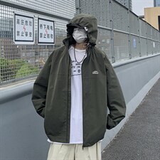 Wt09-P58日系黑武士冲锋衣，男装夹克，星座1501-1
