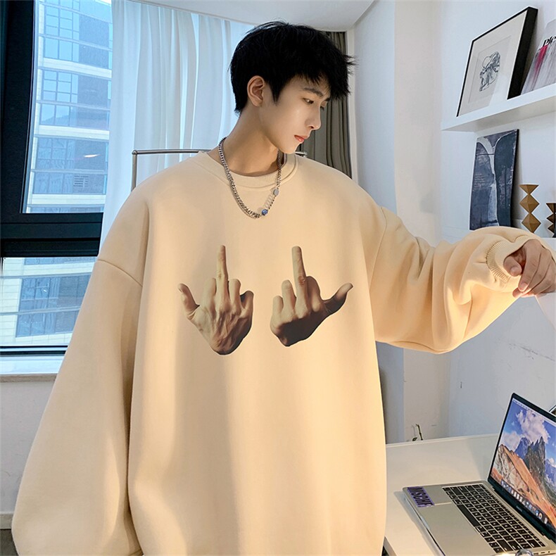 直播品质360克重磅美式卫衣H337特P28同步供应棉H337HM特P38,男装卫衣,电商A486