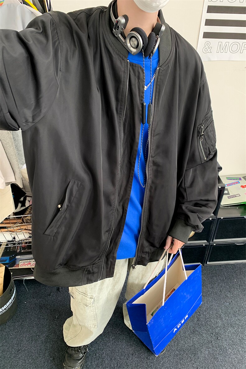 8XL-M特大码秋冬机能夹克外套冲锋衣百搭潮休闲宽松户外JK1301P70,男装夹克,电商D206-1