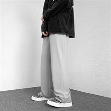 运动风2022百搭春款直筒宽松休闲裤卫裤运动裤2028-特批22，男装休闲裤，星座718-1