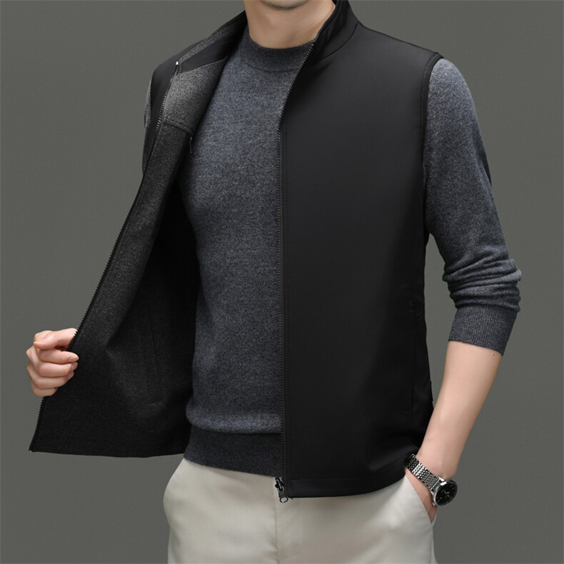 CD33718钱塘2020-2商务休闲秋冬季百搭中年男士马甲主推P165,男装背心/马甲,钱塘207-2