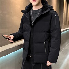 内景2023新款连帽90%白鸭绒大码M-8XL男士羽绒服XZ109-Y9799-P195,男装羽绒服,星座109