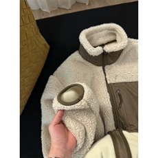 秋冬新款羊羔毛外套GS04-P85成分100聚酯纤维，女装短外套，星座1302
