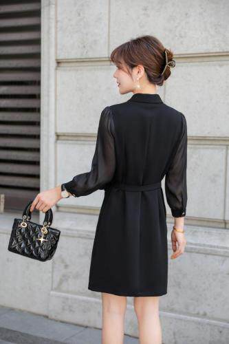 西装显瘦连衣裙，女装西装，菲雪妮