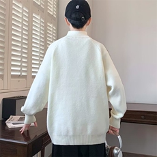 秋冬拉链立领侧条纹套头休闲毛衣外套-潮流-MC3005-网图，男装针织衫/毛衣，星座1002-2