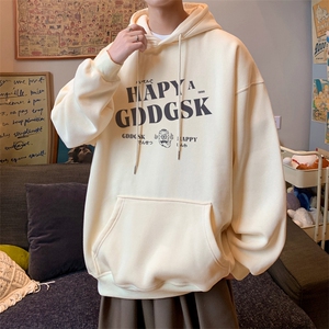 已注册/春秋新款宽松连帽卫衣男潮百搭外套青年WY9279/P45加绒P50图片