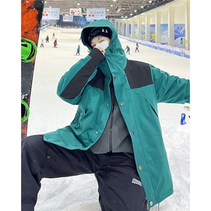加厚冲锋衣棉衣可拆卸三合一两件套登山服外套A061-AJ00490特P115图片