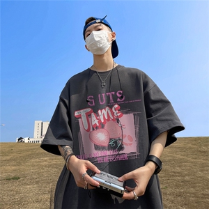数据超好 220克重磅美式潮牌短袖t恤T1195-P28直播有280克品质P35图片