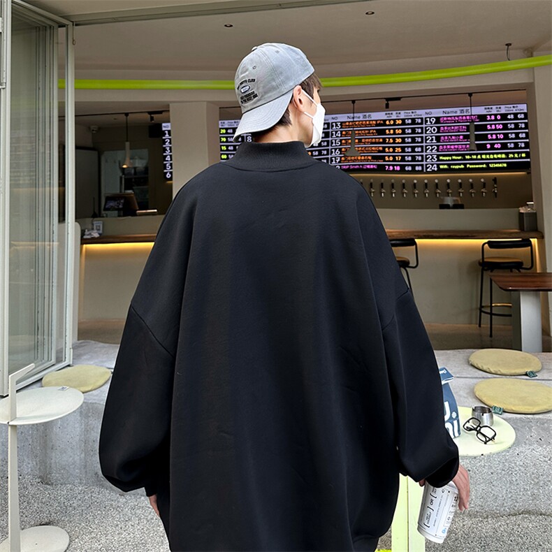 男装加绒加厚打底衫基础款高领卫衣B239-W222-P38,男装卫衣,星座514-2(原B239)