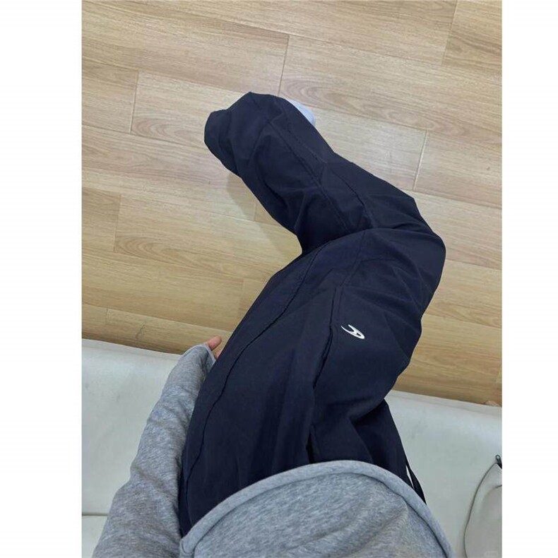 【有货】DK50-特批38藏青色复古刺绣工装裤女春夏2025新款休闲裤,男装工装外套,星座603-2
