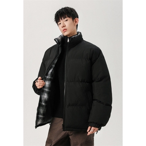 1506-1/MMY99191/P64棒球棉服男冬季加厚韩版潮流外套潮牌情侣图片
