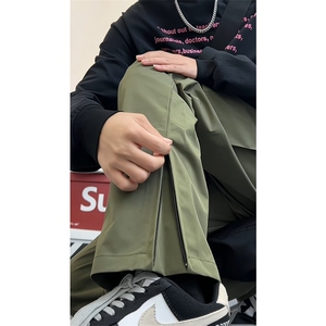 大口袋美式冲锋裤防水拉链休闲裤（切片）X1213-KK167-P55图片