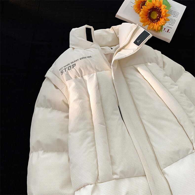 XZ213-GKMY21-P128控148抖音品质直播供货立领拆卸袖棉服面包服,男装棉衣,星座213