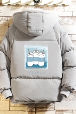 MY16148-P100加厚加绒连帽衣男大码服男面包服男砖墙挂拍，男装棉衣，电商A040A