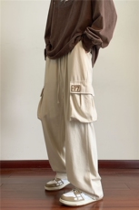 2023秋季新款日系工装裤大口袋宽松休闲裤B315-K23396-p55控68，男装休闲裤，电商B315