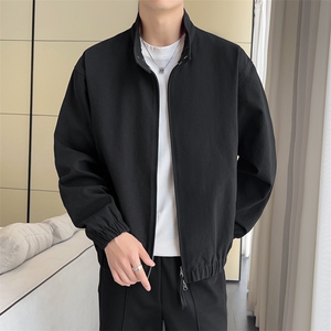 美式复古立领外套男士秋季新款休闲夹克JK02570-P85图片