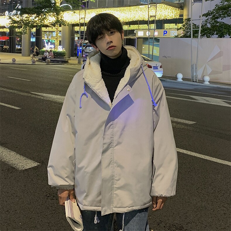 羊羔毛棉衣（主图点击率很OK）MY001P100控128,男装棉衣,电商A169
