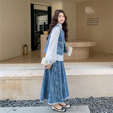 新款扎染新中式三件套套装1523-P185K278，女装套装/套裙，2C332