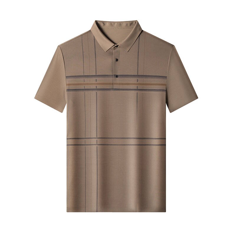 夏季男士短袖T恤青年休闲绅士修身体恤免烫商务,男装T恤,电商B360