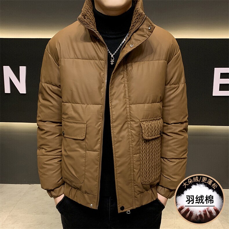主推数据款 高品质冬季男士羽绒棉服 冬装加厚棉衣外套图片