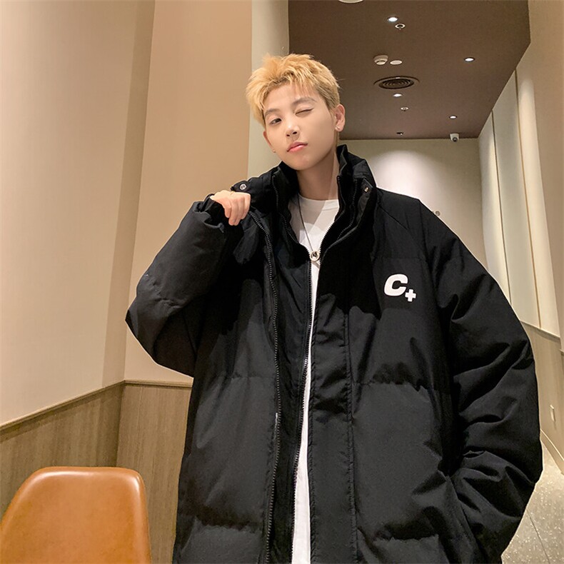 冬季潮流假两件棉服外套,男装棉衣,电商A440-1