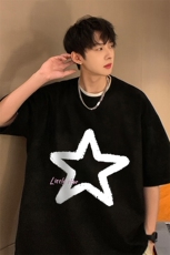 麂皮绒短袖t恤男大码半袖男JD82286-P25，男装T恤，电商A040