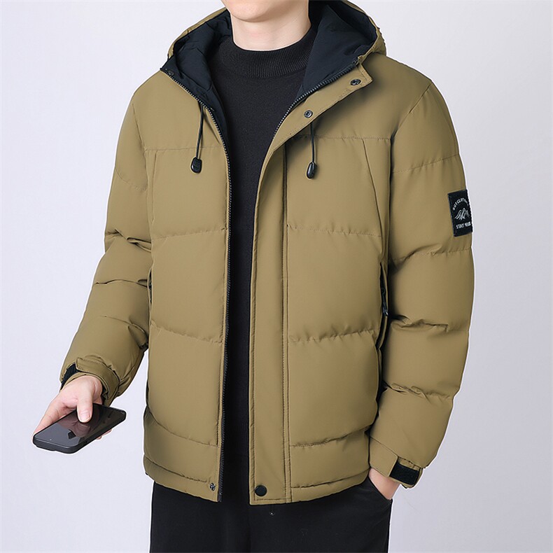 M9808-P88冬季新款连帽加厚宽松棉衣外套,男装棉衣,星座109-1