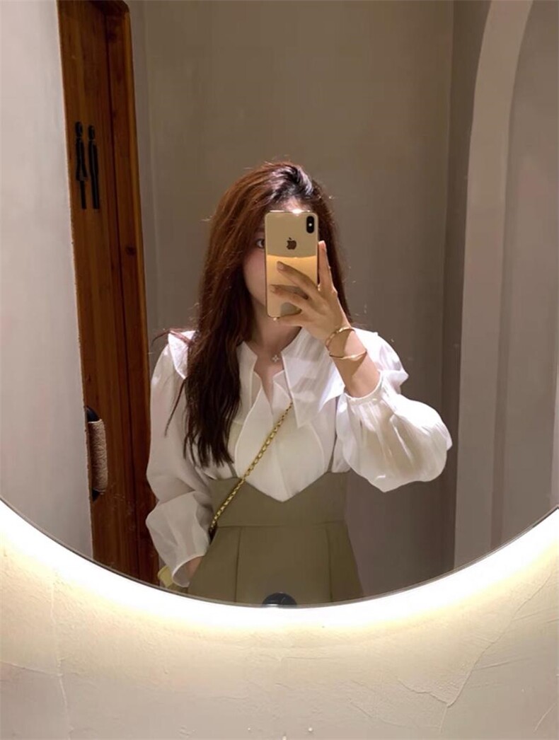 秋装两件套连衣裙美图片