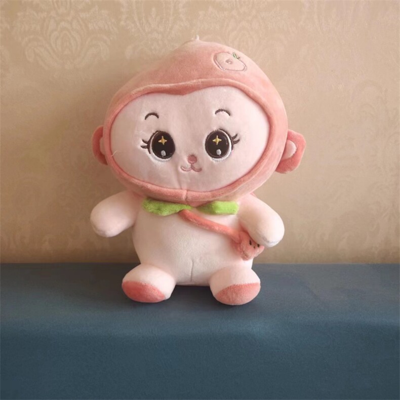 仙桃猴，沃尊毛绒玩具