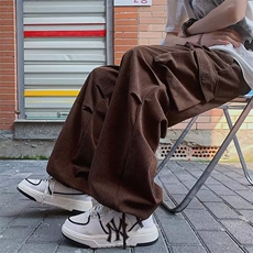 美式复古多口袋灯芯绒工装裤男KA887P55，男装休闲裤，星座1116-2