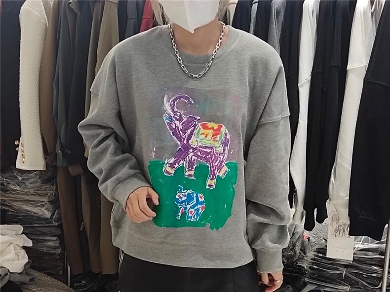 高品质小象卫衣，女装卫衣/绒衫，玩美