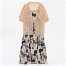 现货！棉麻套装/套裙2024年夏季时尚气质百搭优雅印花简约两件套，女装套装/套裙，一安秀