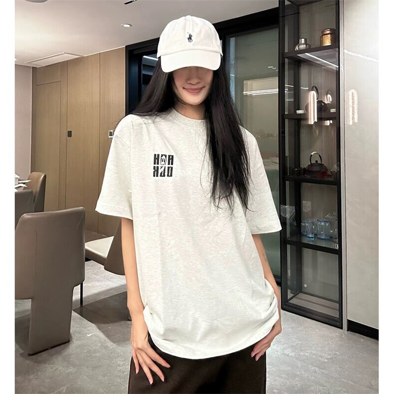 万针全刺绣工艺抖音得物高品质260克重磅纯棉双纱美式高街短袖T恤,男装T恤,电商A486