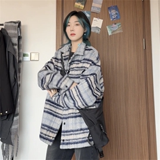 小香风男装短款呢料呢子夹克冬季呢子大衣外套XZ514-2-F008-P100，男装毛呢大衣，星座514-2(原B239)