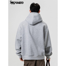 美式长袖卫衣男女秋季潮牌设计情侣外套复古宽松上衣，女装短外套，星座506A